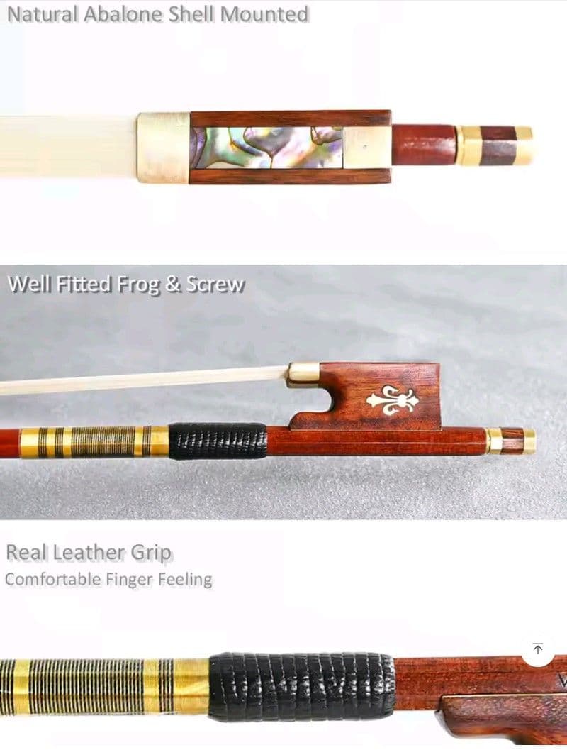 バイオリン弓 4/4サイズ　VingoBow カーボン フェルナンブコ　ほぼ新品