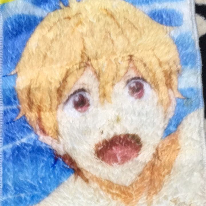 Free！  もふもふマフラータオル