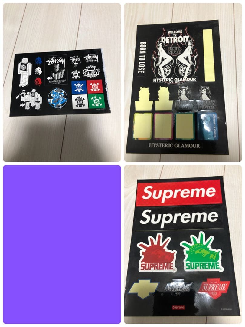 APE Supreme など　シール　ステッカー　まとめ売り