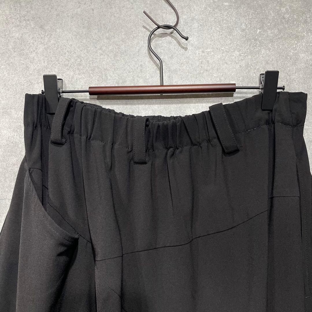 萌MOYURUモユル　大人モードサルエルパンツ　上級者　マキシ丈　40