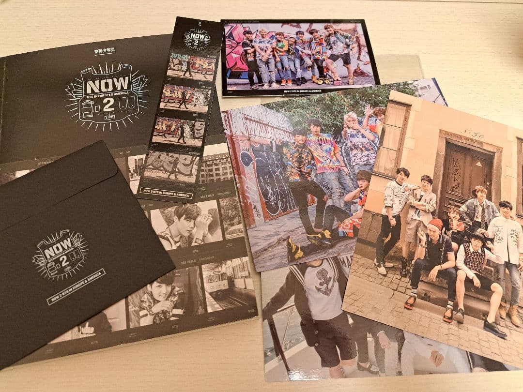 BTS NOW2 写真集+DVD　ブックマーク：V【付属品完品】