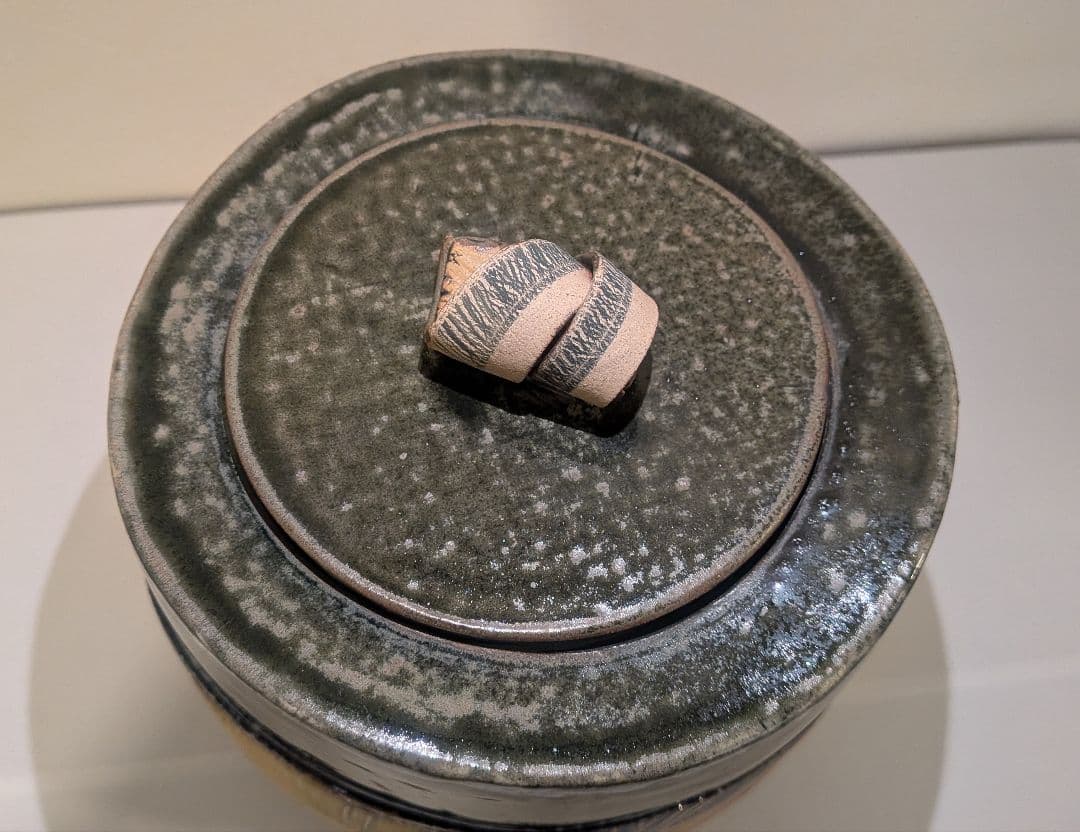 『アーグネスフス』水指　茶道具　アグネスフス共箱共布栞略歴