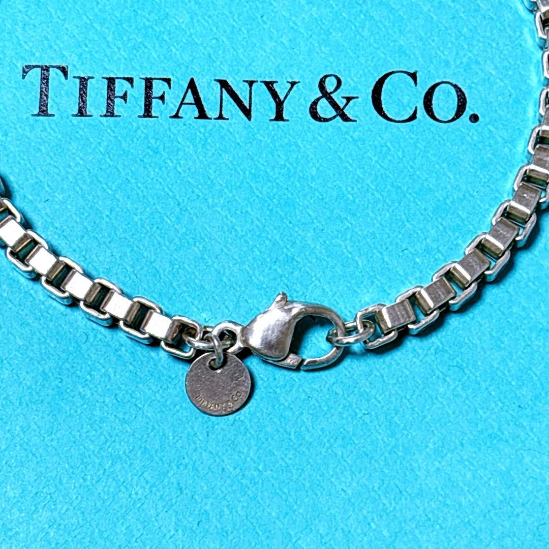 【美品】19.2cm ティファニー ベネチアン ブレスレット シルバー925