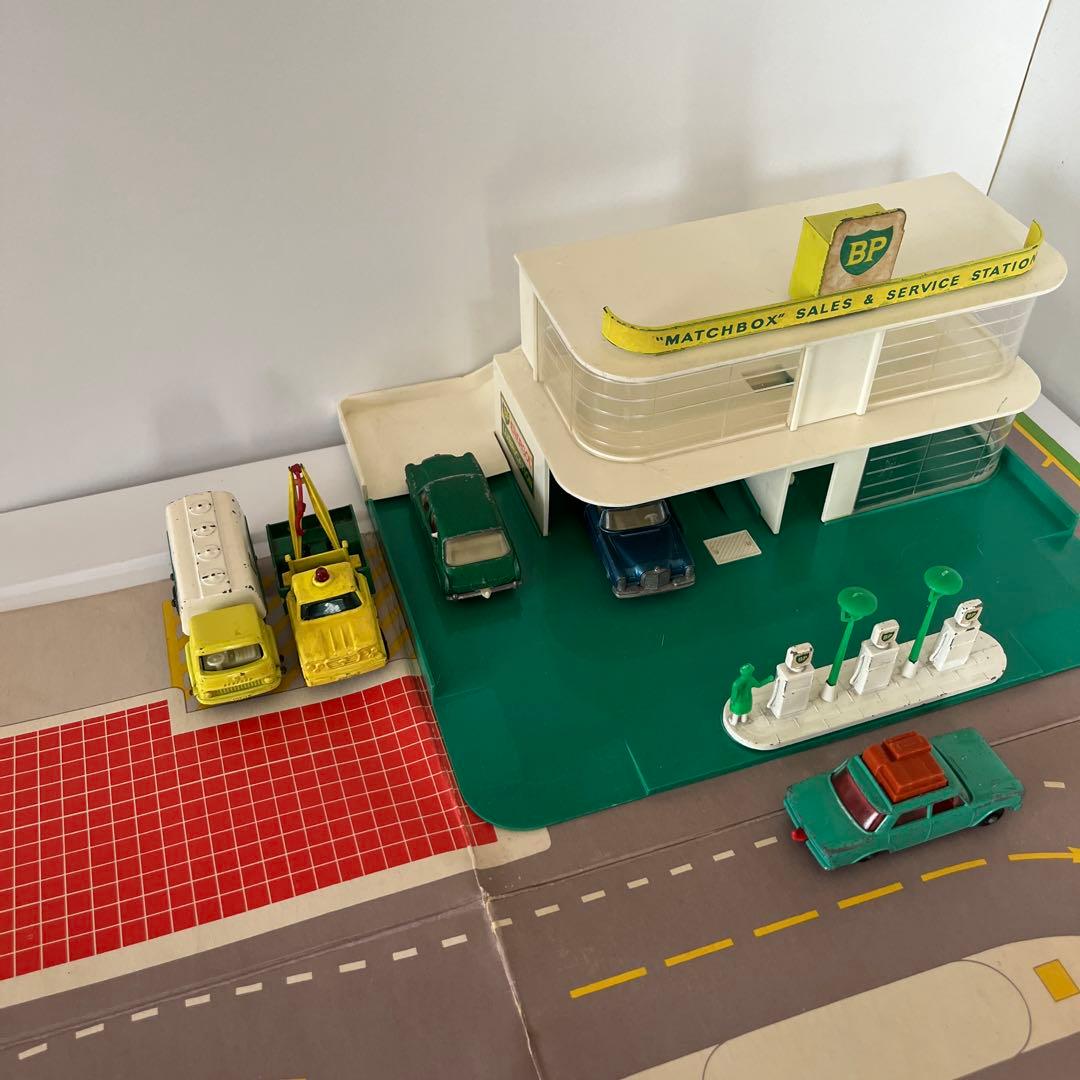マッチボック　レズニーBPサービスステーション ビンテージ