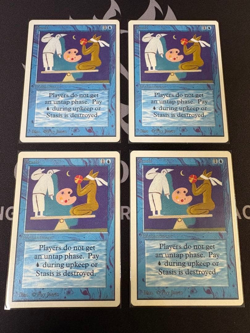 美品　MTG 2ED 停滞　アンリミテッド