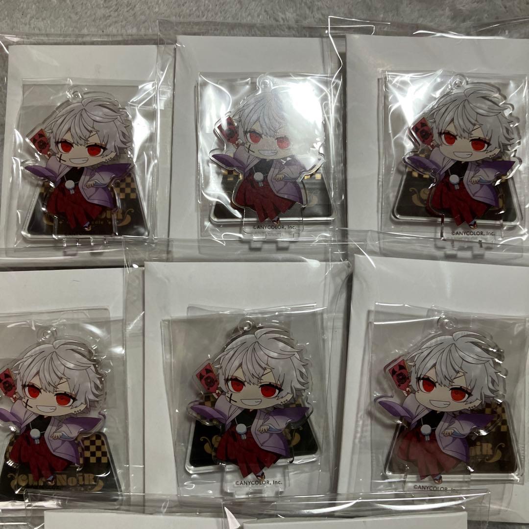 葛葉 アクキー 8個セットアニメイトカフェChroNoiR クロノワお正月 袴