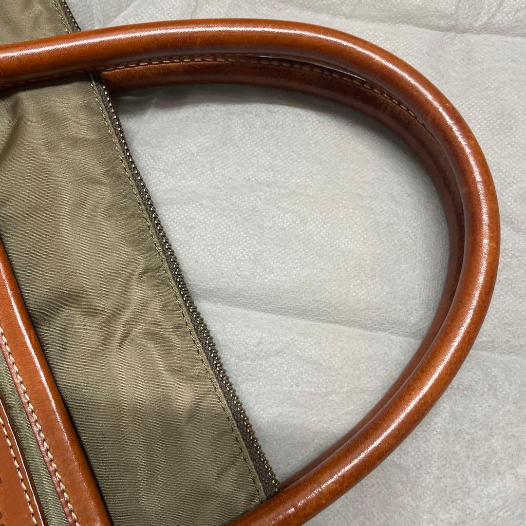 フェリージ　カーキ　ナイロンレザー　ビジネスバック　型番9236