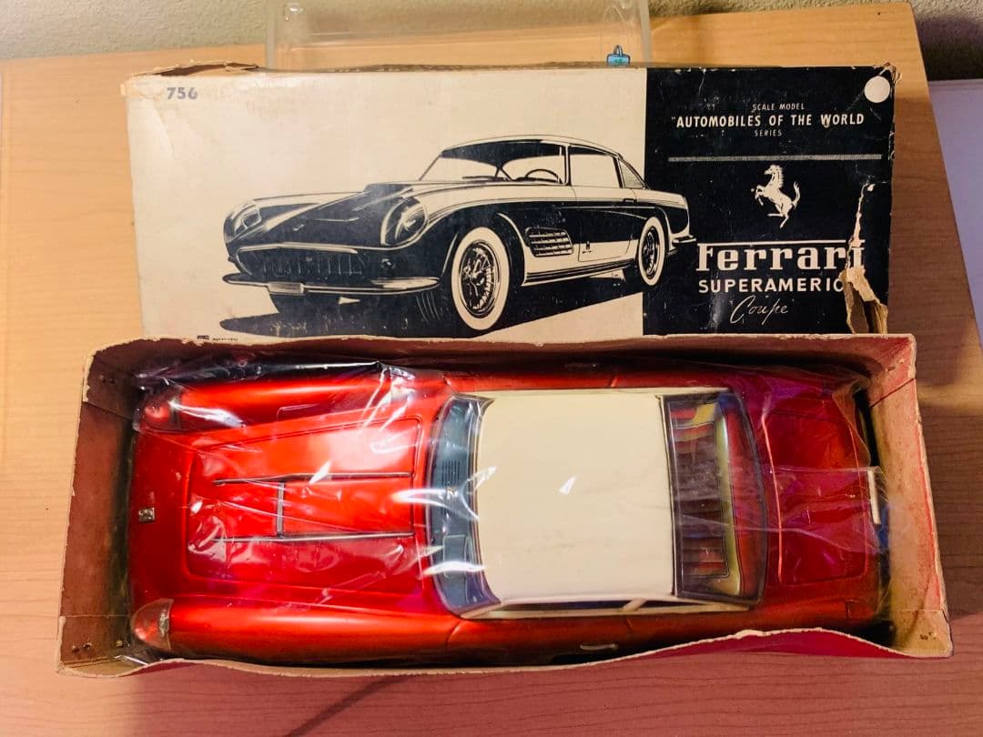 貴重★萬代屋★バンダイ フェラーリ★スーパーアメリカ 希少★ 日本制★30cm
