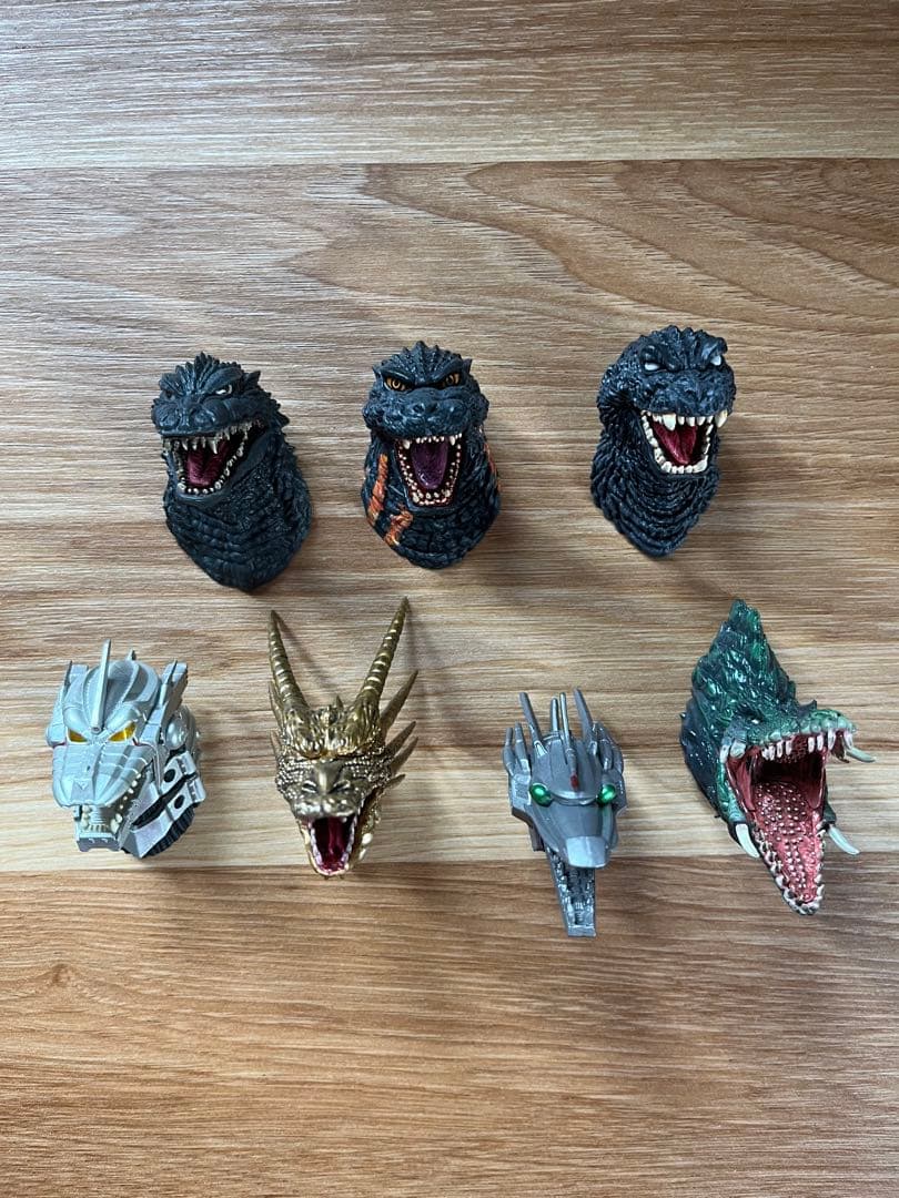 一番くじ　ゴジラ　モンスターヘッドマグネット