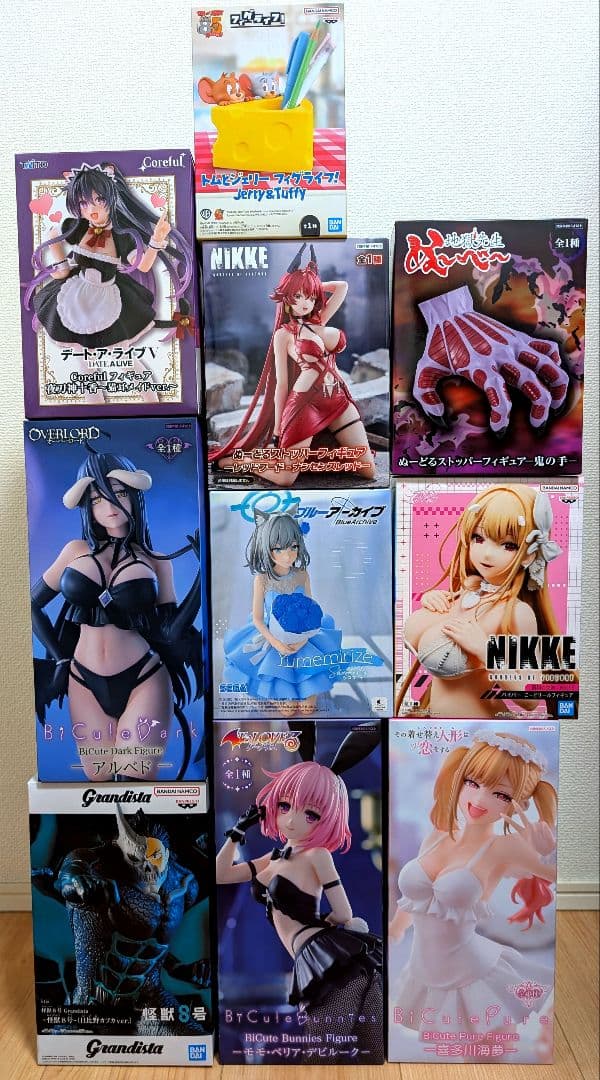 【NIKKE/アルベド/ブルアカ/鬼の手他】プライズ10体セットまとめ売り