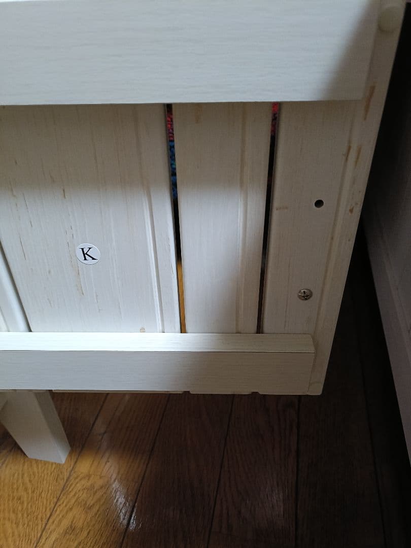 ナチュラルウッド・ホワイトのテレビ台