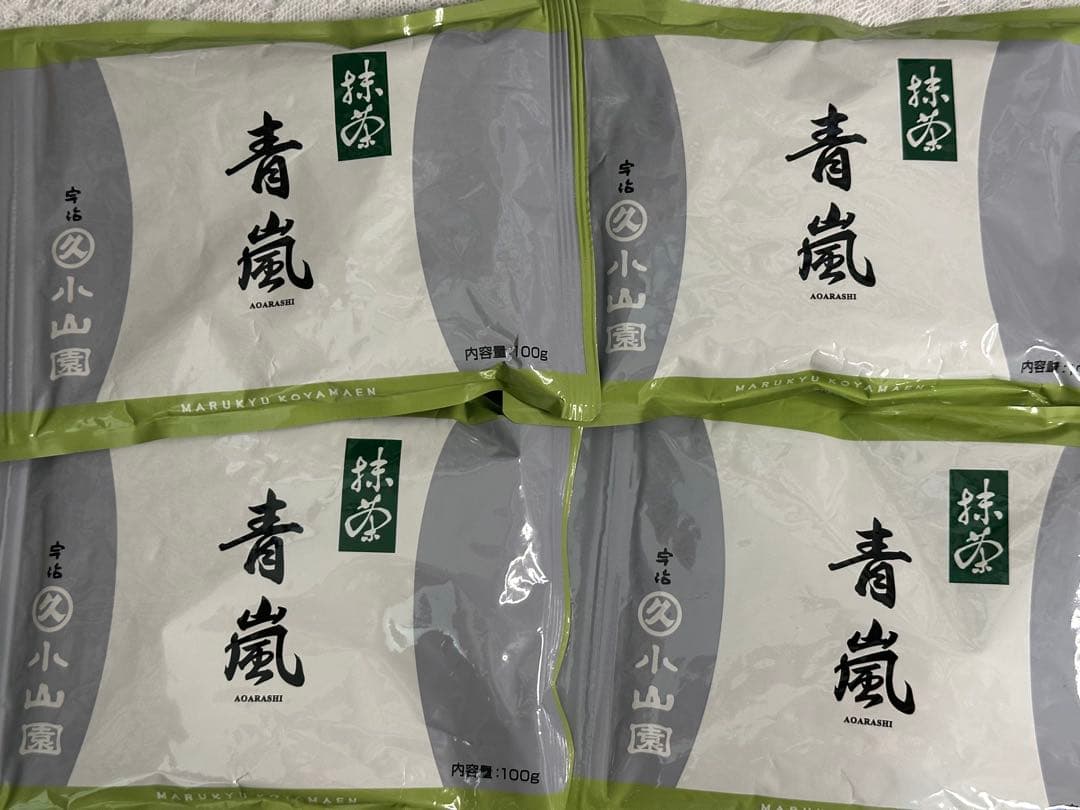 丸久小山園抹茶　青嵐あおあらし100g 4袋