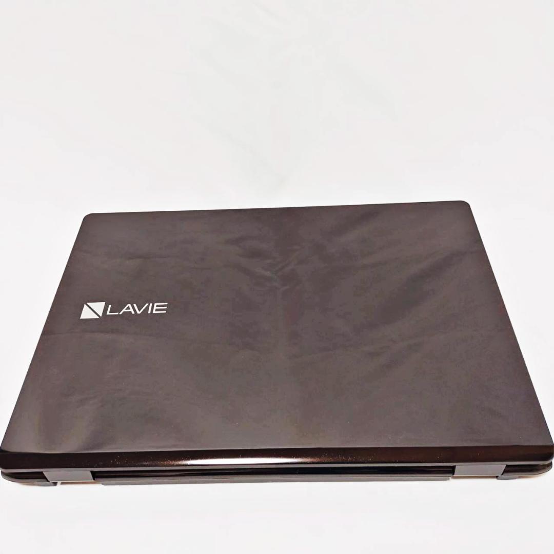 【美品】新品SSD256G・メモリ8Gで爆速！★設定済 Lavieノートパソコン