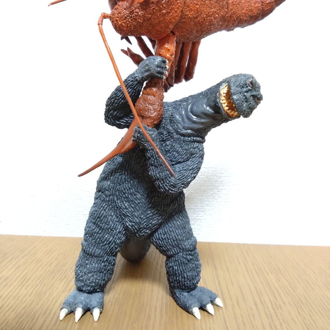 ボークス　ゴジラ　エビラ　一本背負い　レジン　フィギュア　完成品