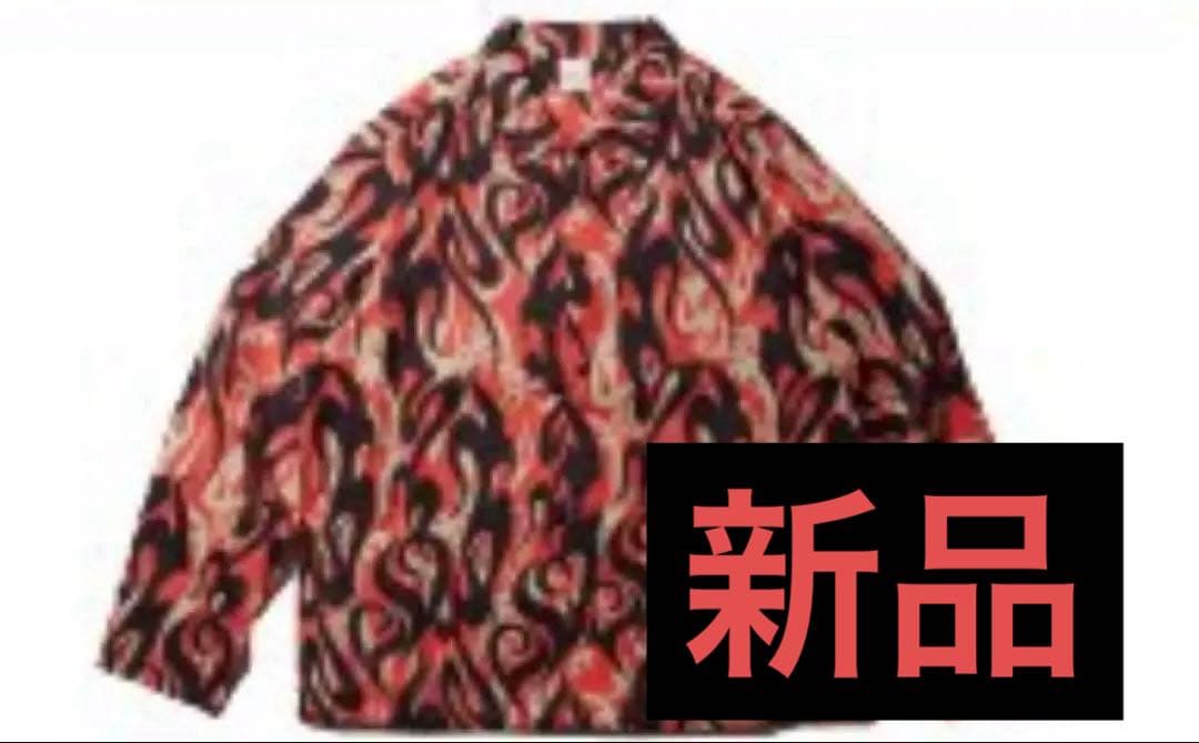 ★スサシ★HIBANA CAMO Shirts Jacket★RED★新品未使用