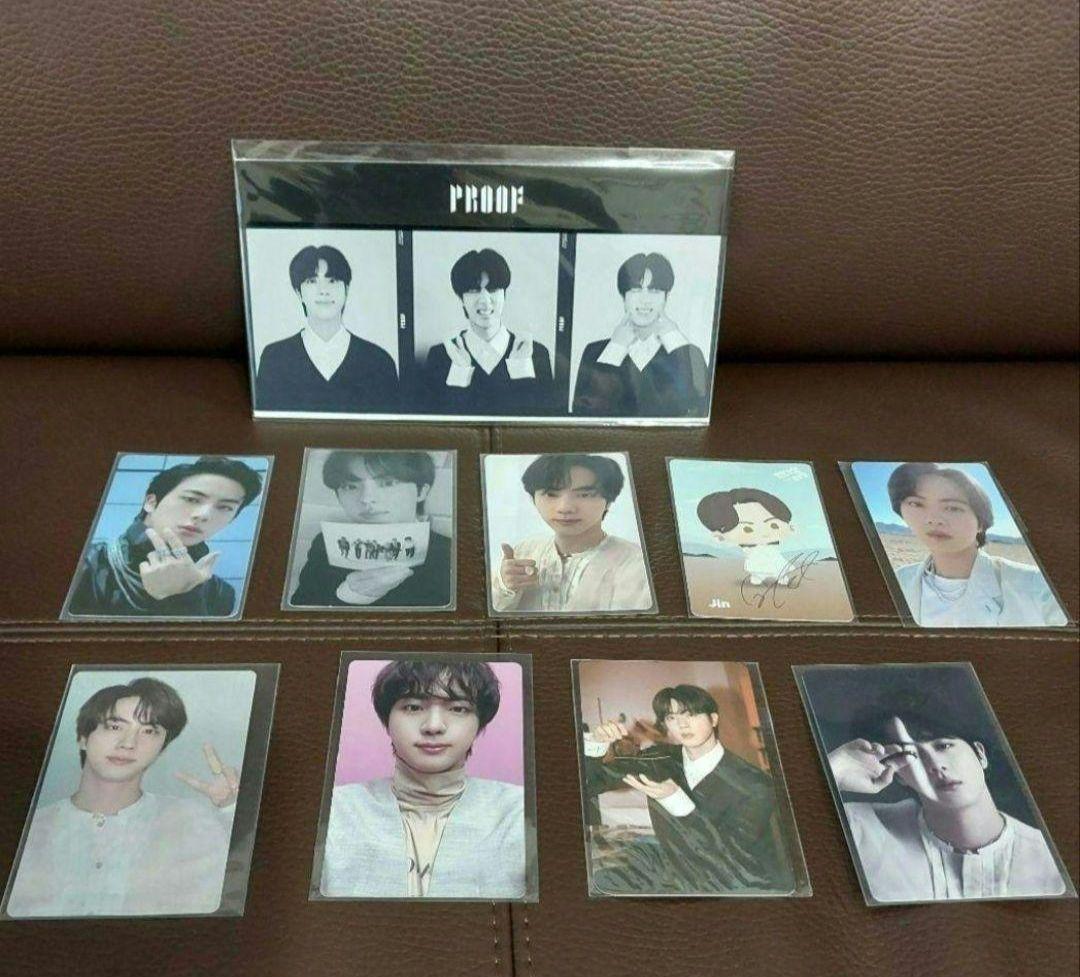 BTS JIN ジン PROOF 各エディション トレカ コンプリートセット