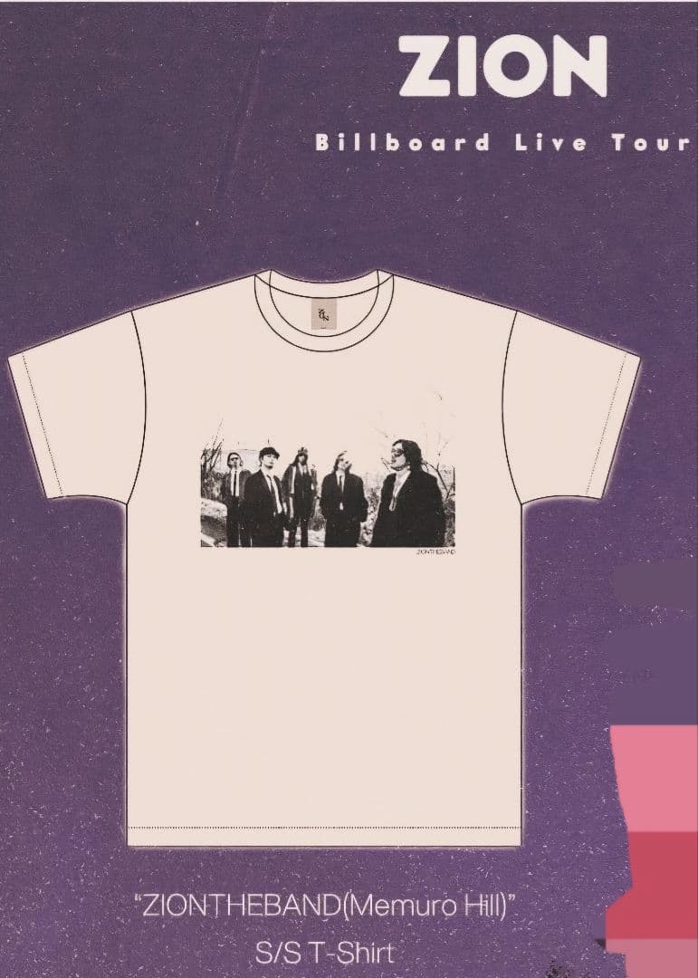 新品未開封　ZIONライブTシャツXLサイズ　ビルボードライブ限定
