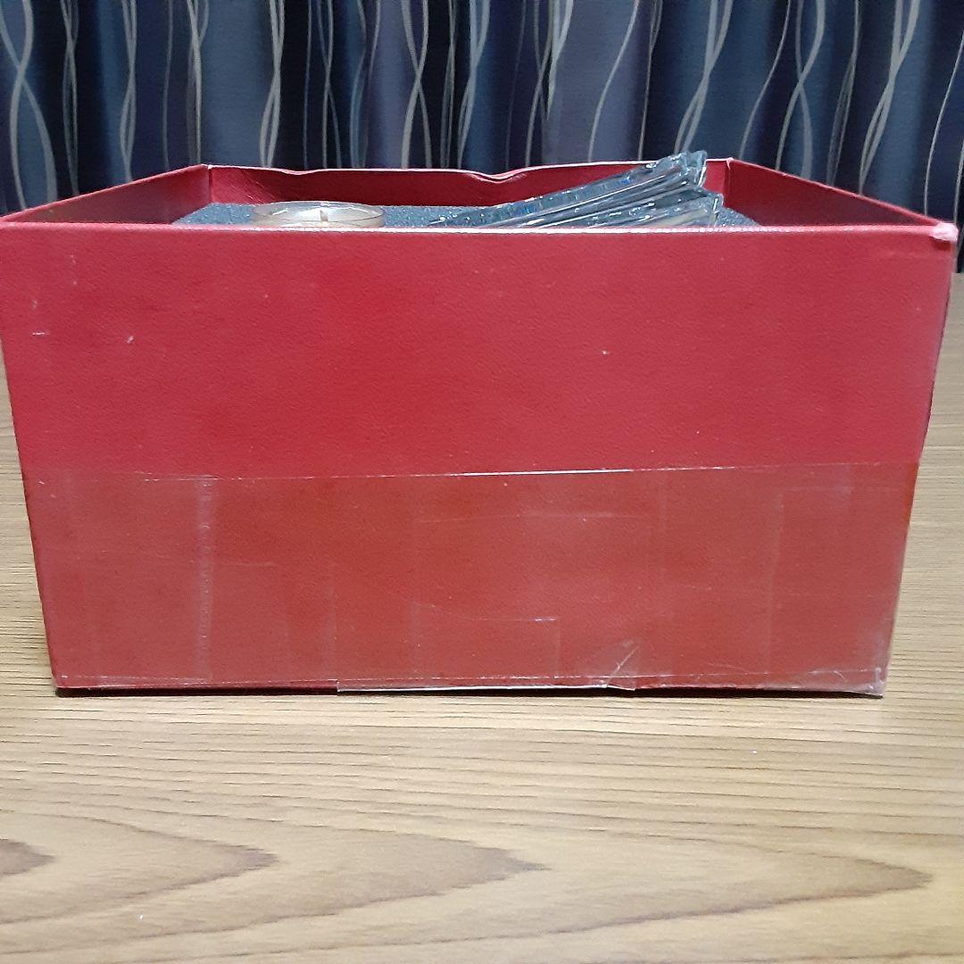 完全未使用品　希少　バカラ　キャンドルホルダー　箱に難ありますが中身は新品です