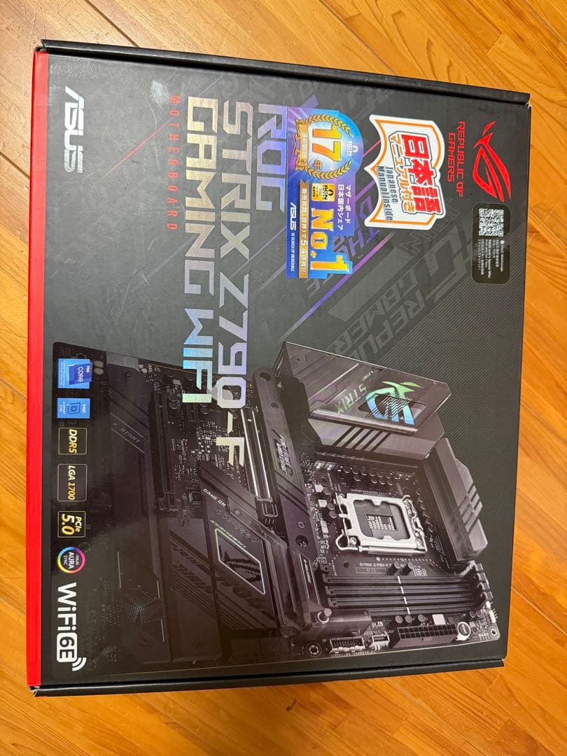 その他 ASUS ROG STRIX Z790-F GAMING + i7 13700k