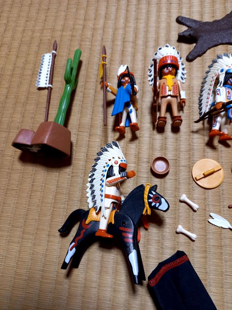 セール　playmobil プレイモービル インディアン ネイティブアメリカン