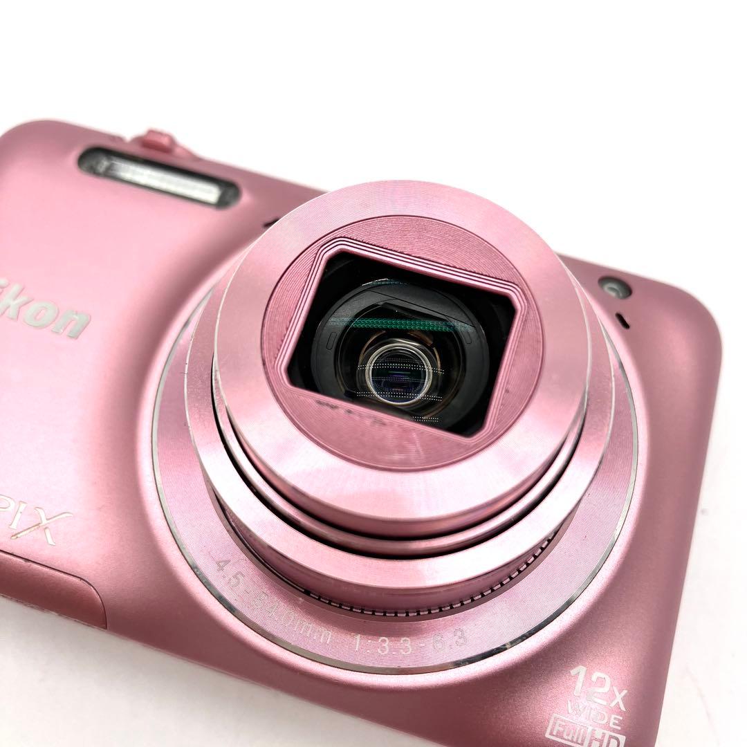 Wi-Fi対応♪ Nikon COOLPIX S6600 ピンク