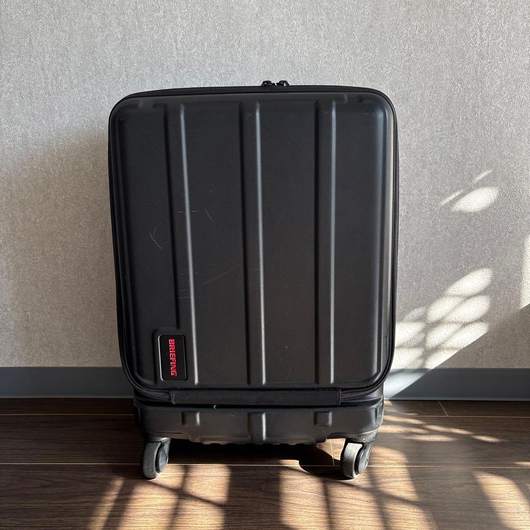 BRIEFINGキャリーケース／マットブラック・キャスター付き・TSAキー無し