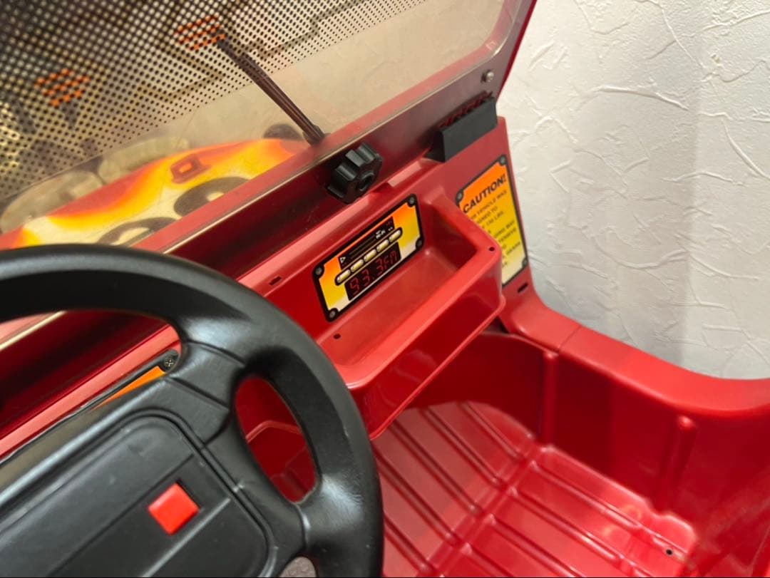 Jeep ジープ 電動カー風 おもちゃ ディスプレイ用 レッド