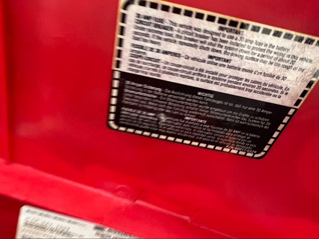 Jeep ジープ 電動カー風 おもちゃ ディスプレイ用 レッド