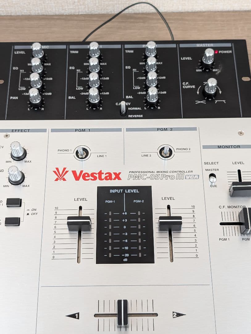 【名機・良品】Vestax PMC-05 Pro III VCA DJミキサー