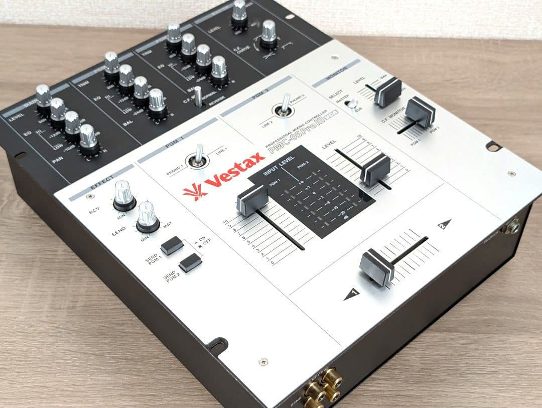 【名機・良品】Vestax PMC-05 Pro III VCA DJミキサー
