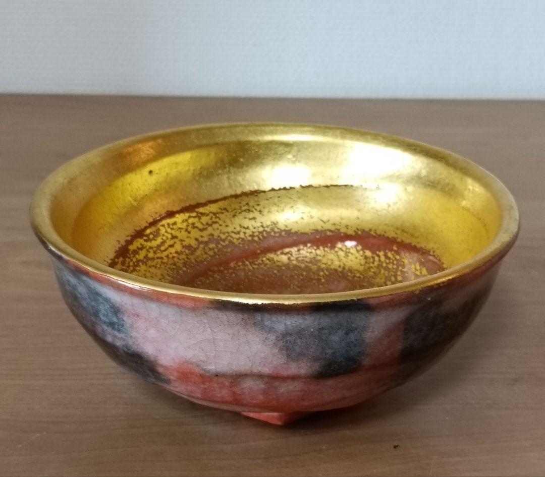 嶋台茶碗　金銀一双　茶道具　茶碗