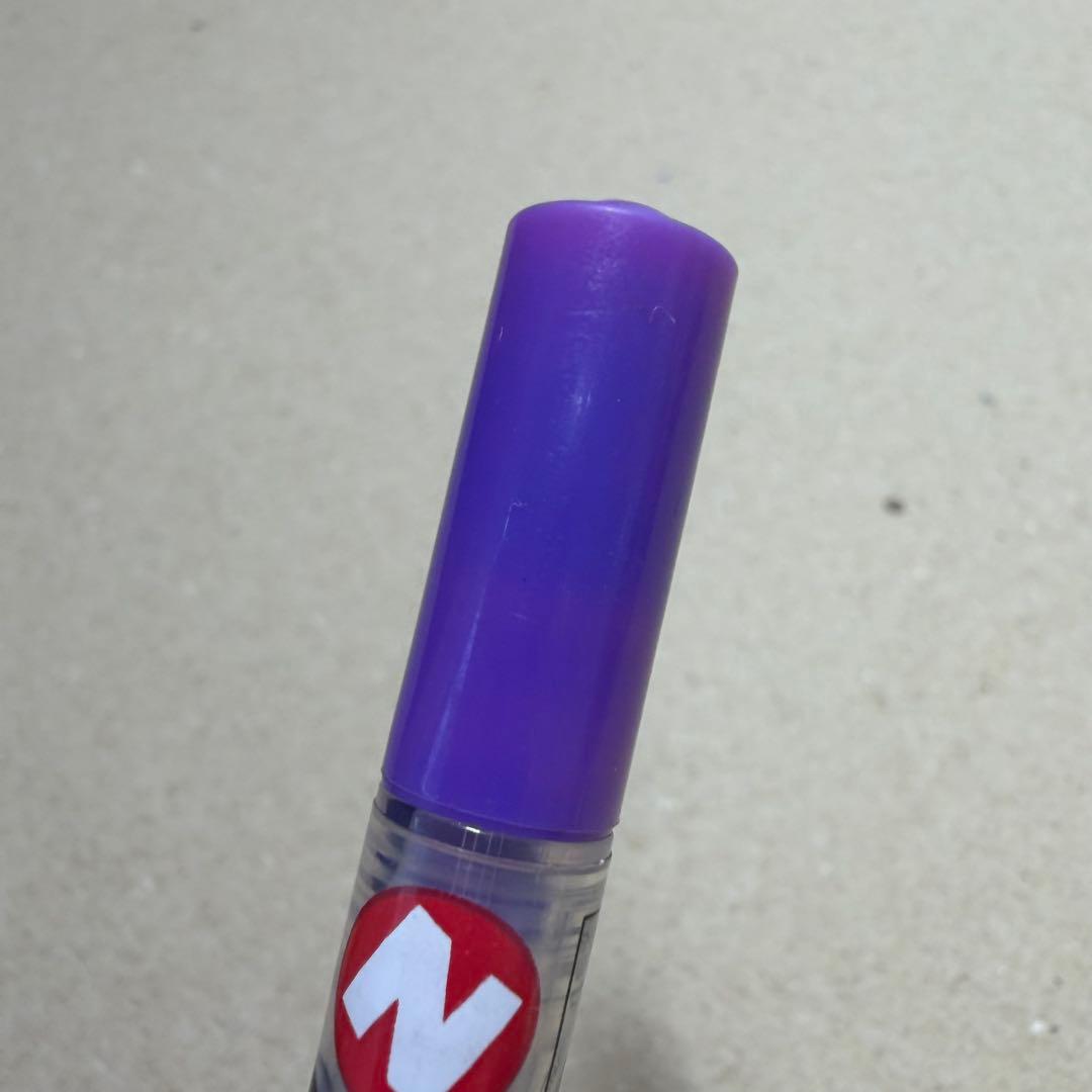 廃盤 ぺんてる カラーペン 紫 慶弔 パーソンズ ディズニー ペン回し