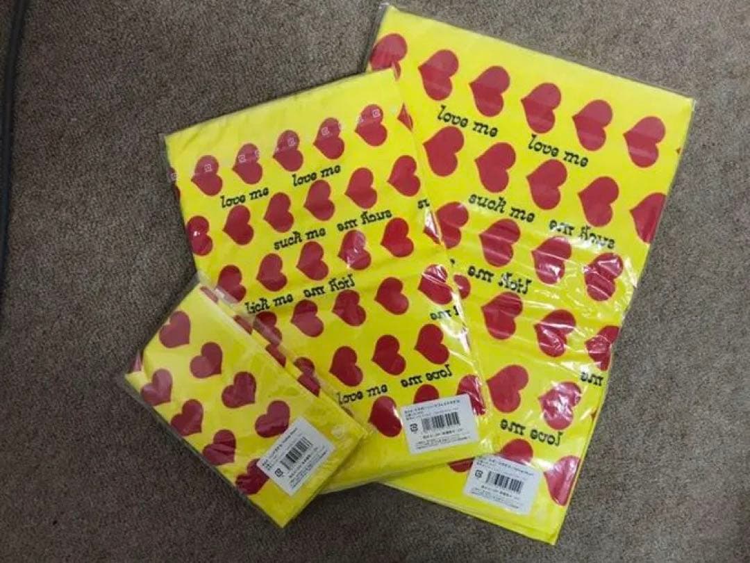 yellow heart 6点まとめ売り