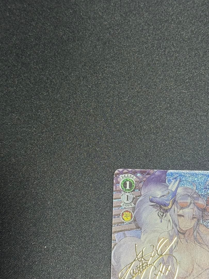 ヴァイスシュバルツ　アズールレーン　土佐　SP サイン