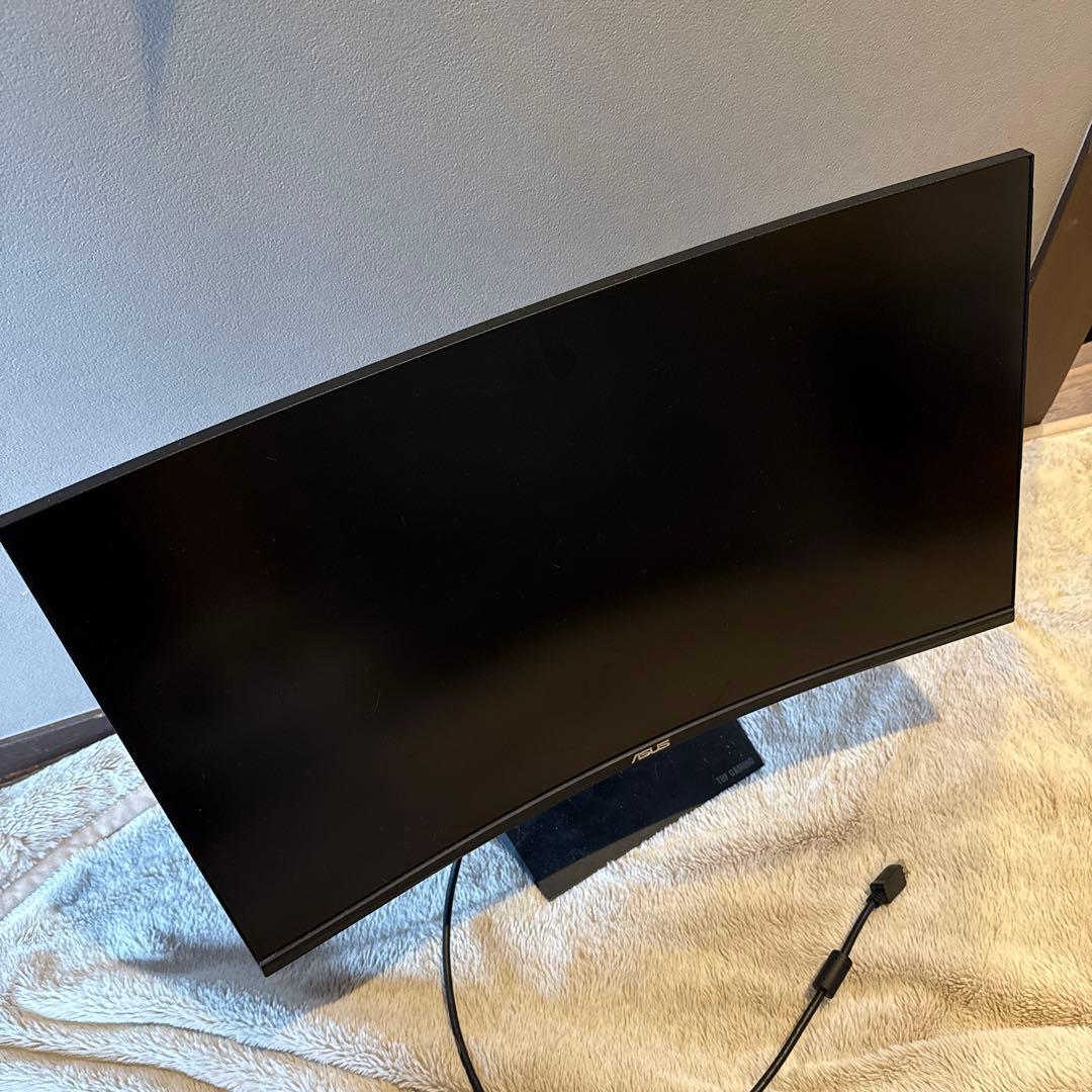 ASUS TUF Gaming ゲーミングモニター VG27VQ 27インチ湾曲