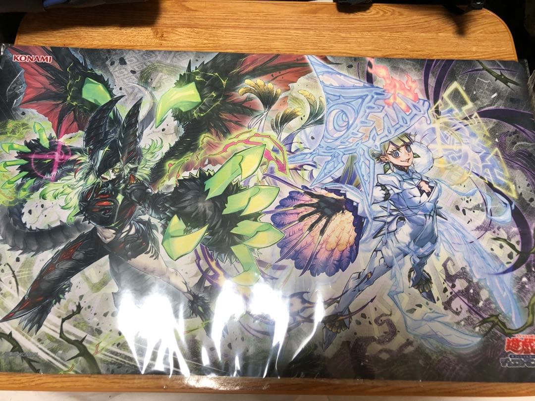 遊戯王　コナミスタイル　断罪のディアベルスター　白魔女ディアベルゼ　プレイマット