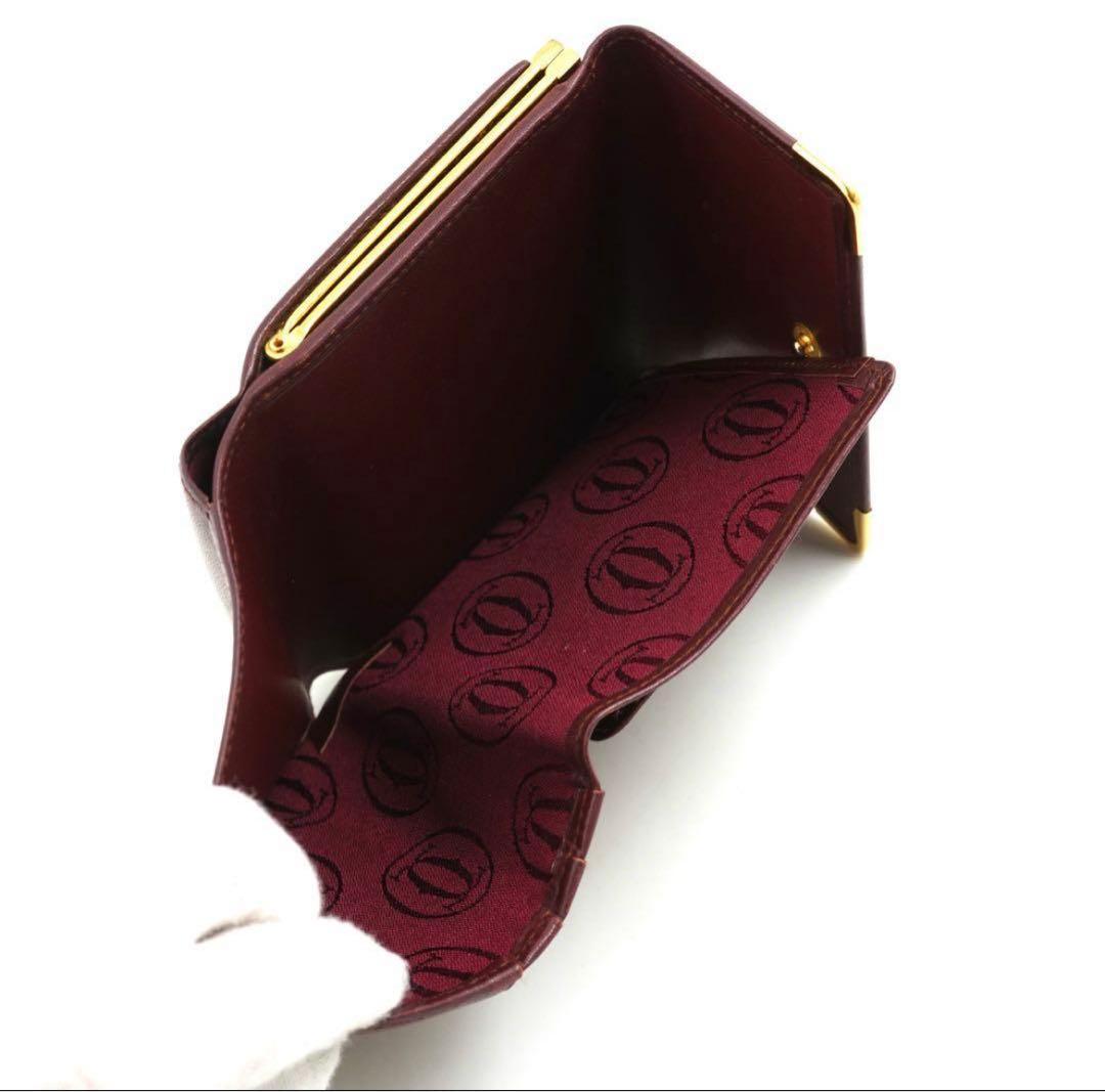 C☆shop ✨極上美品・箱付き✨　Cartier 二つ折り　マストライン