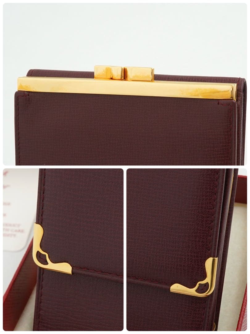 C☆shop ✨極上美品・箱付き✨　Cartier 二つ折り　マストライン