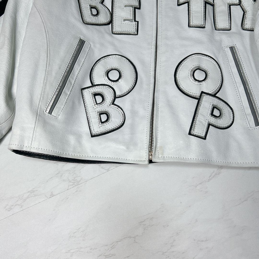 美品✨MONTANA TOONS ベティブープ　レザージャケット　ブルゾン