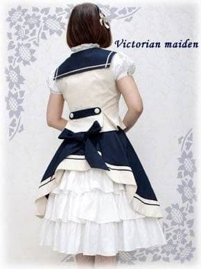 は*と様 【美品】ブリティッシュマリンバッスルスカート Victorian ma