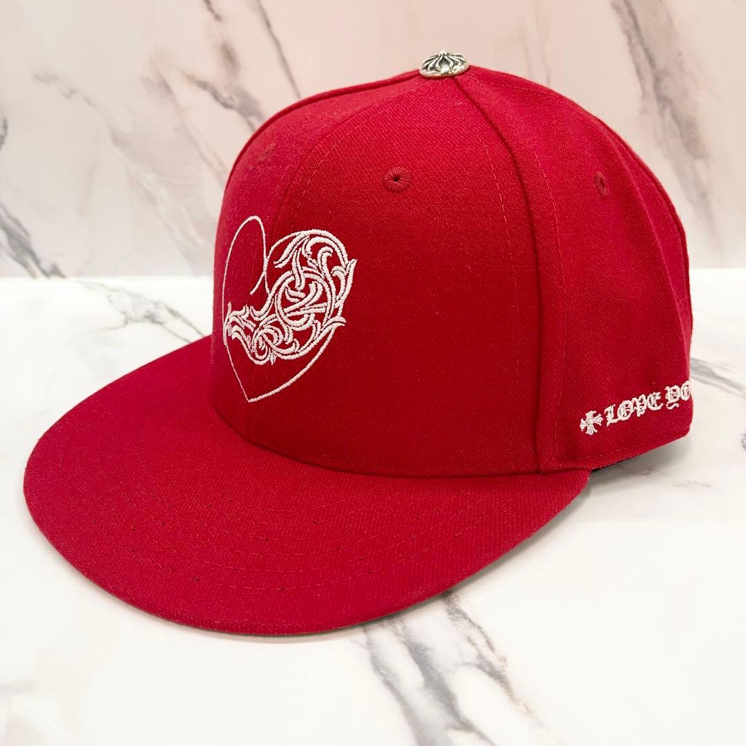 【年末セール】31日まで 新品未使用クロムハーツ ハートロゴベースボールキャップ