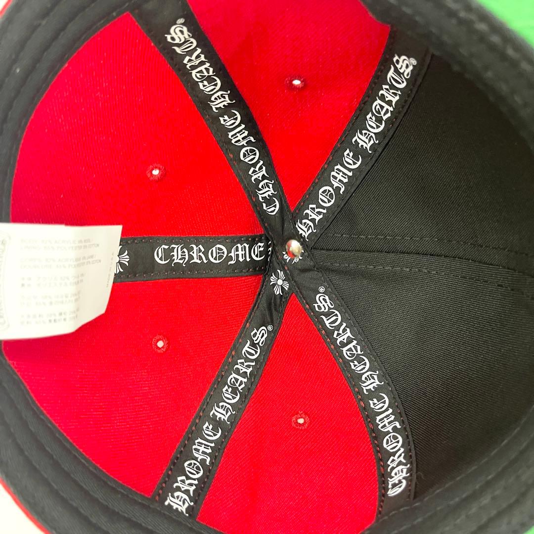 【年末セール】31日まで 新品未使用クロムハーツ ハートロゴベースボールキャップ