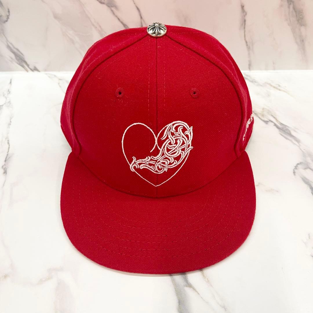 【年末セール】31日まで 新品未使用クロムハーツ ハートロゴベースボールキャップ