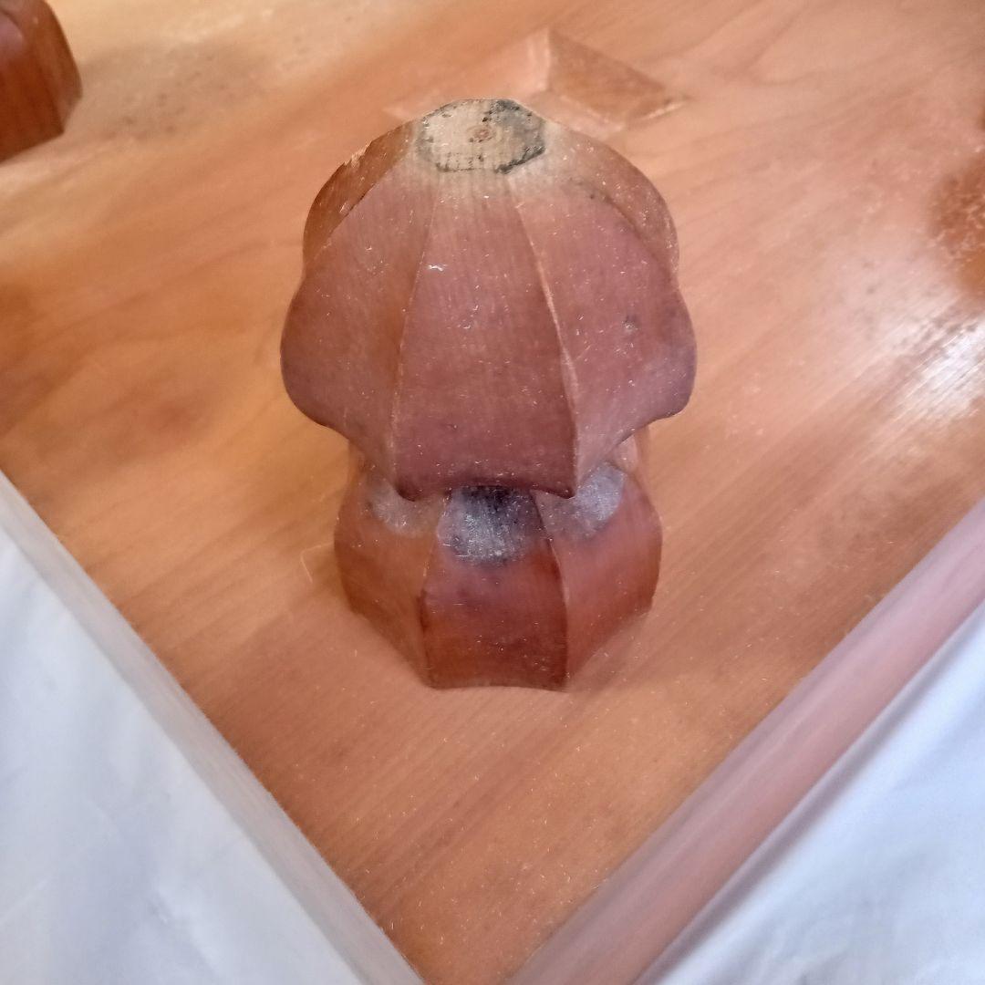 【 碁盤 脚付き へそ有り 碁石・碁筒セット 】