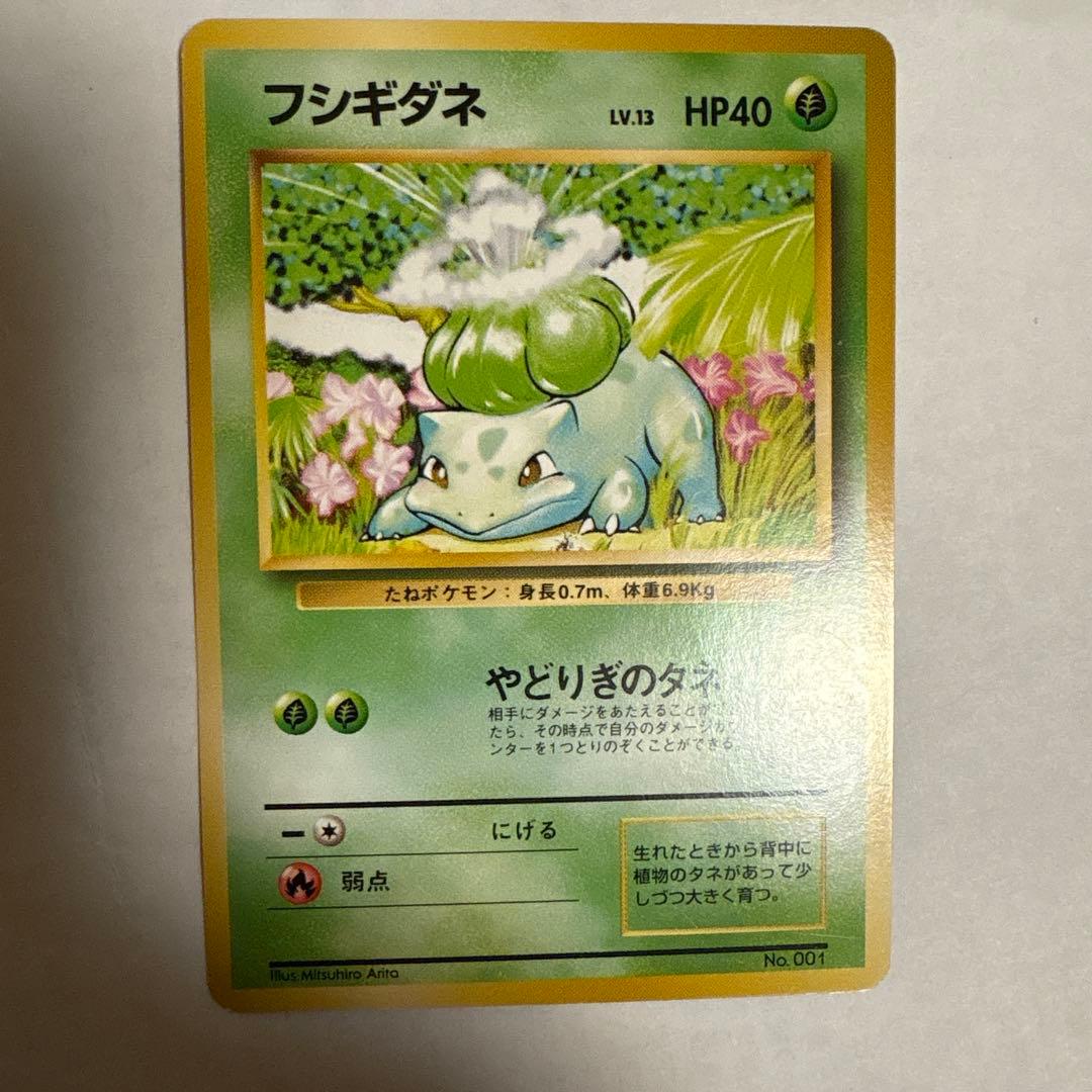 フシギダネ ● 第1弾拡張パック ポケモンカード マークなし