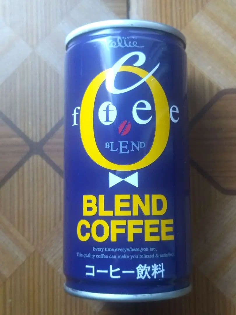 フェリーチェ ブレンドコーヒー 消費期限 1999年10月31日 レトロ空き缶