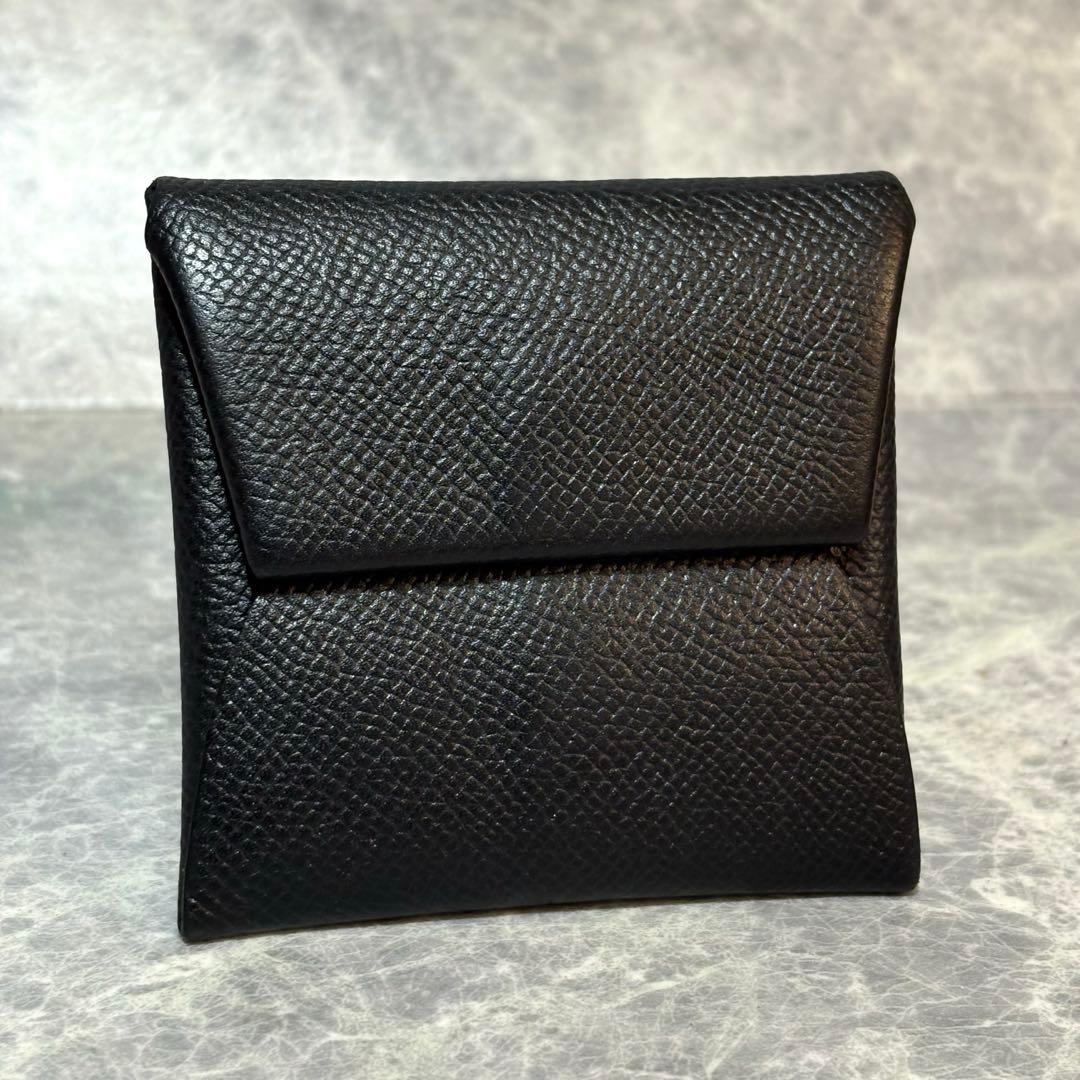 ⭐︎HERMES⭐︎ エルメス　バスティア　ケース　ブラック　ノアール　黒