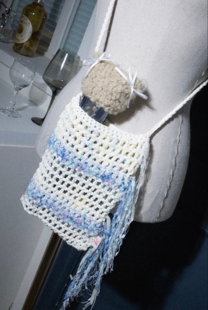 【新品】LESSERAFIM KKUROCHET CROSSBODY BAG