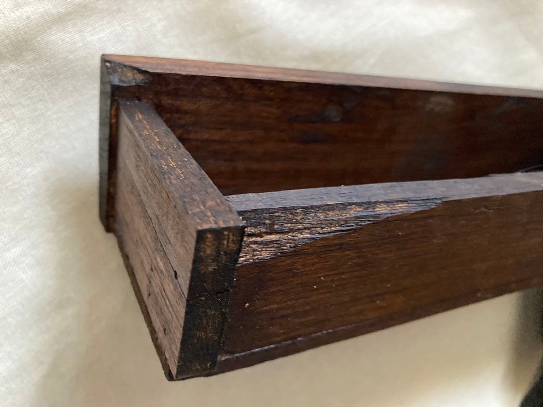 最終価格　未使用　アジアンエスニック素敵♪タイ工芸キャビネット付テーブルランプ