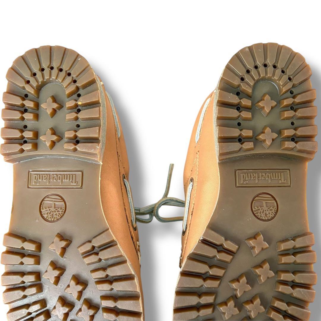極美品 ティンバーランド ホーウィンレザー eye デッキシューズ【7.5W】